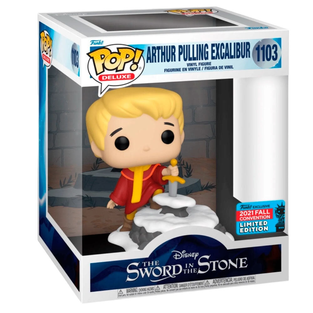 Disney Svärdet i stenen Arthur Drag Excalibur-figur