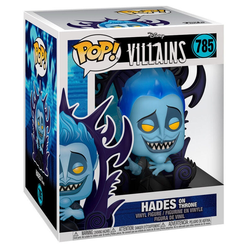 Disney Villains Hades figur på tronen, samlarleksak