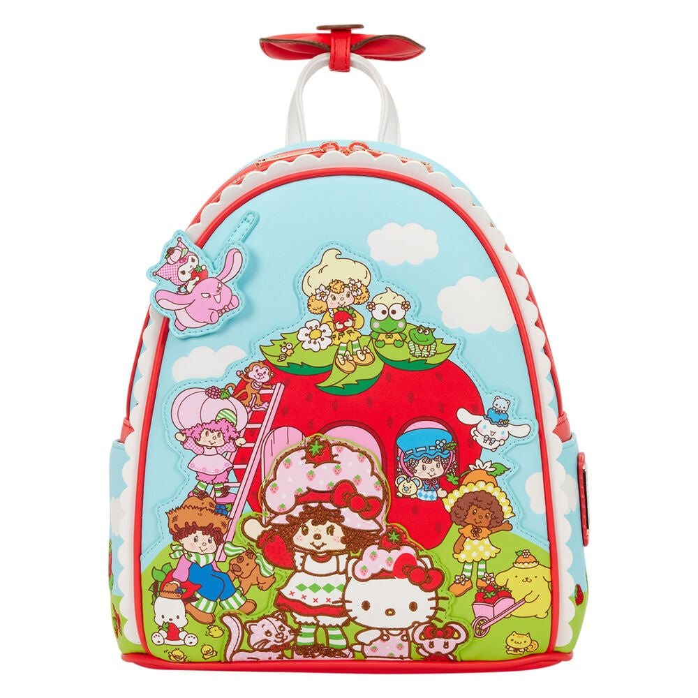 Doftande ryggsäck, 26cm, Hello Kitty & Friends, Strawberry Shortcake