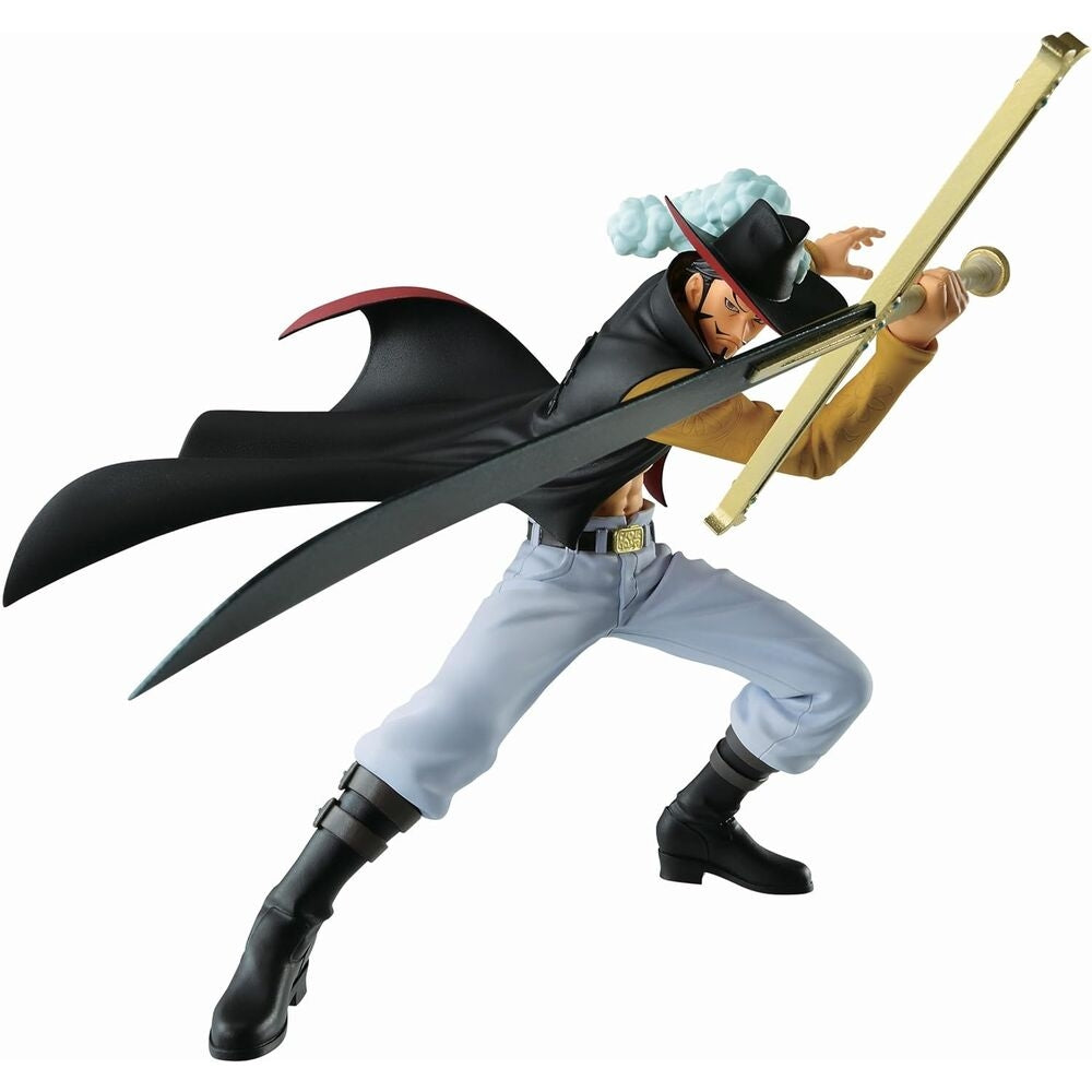 Dracule Mihawk-figur i ett stycke, 13 cm samlarleksak