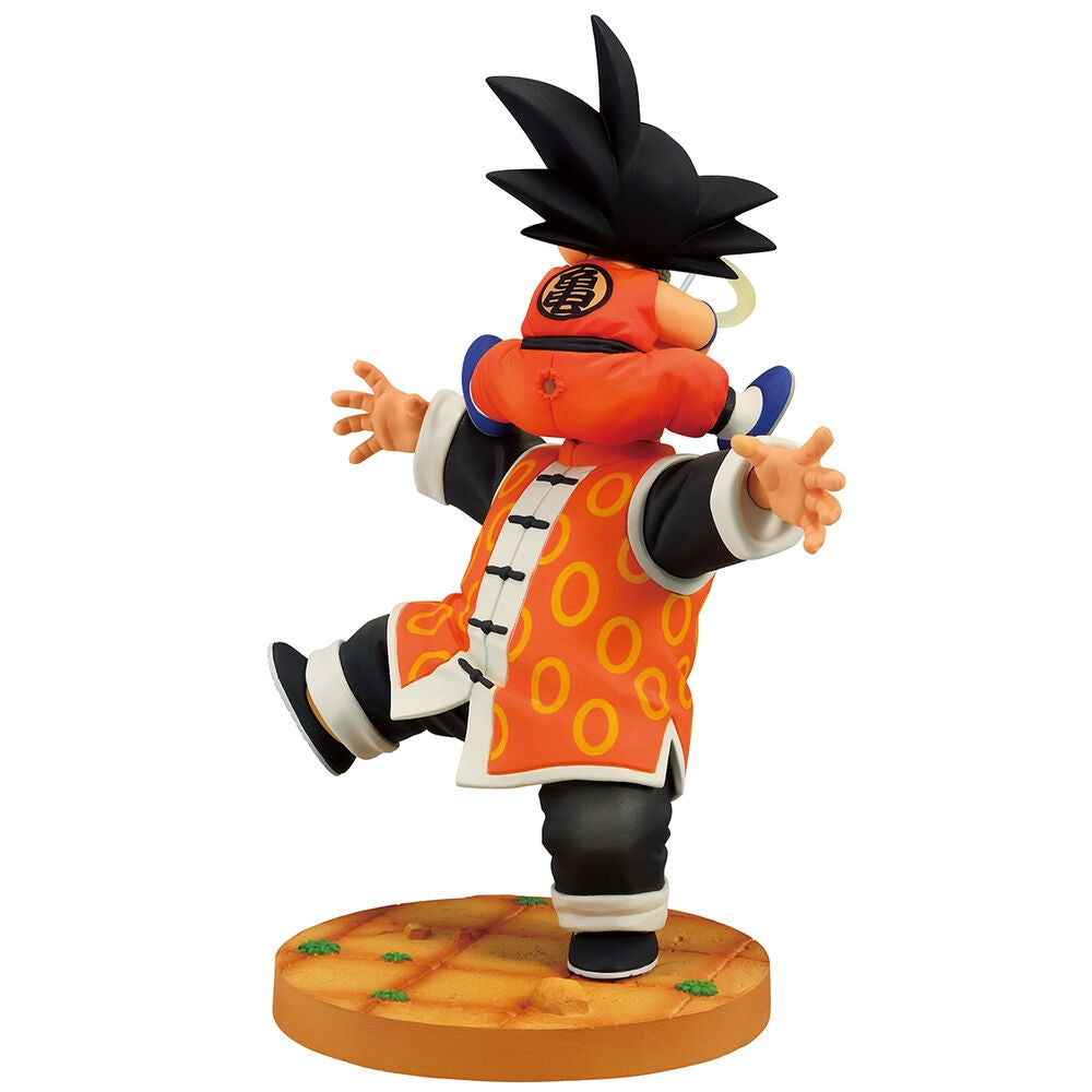 Dragon Ball Son Goku & farfar Son Gohan figur, 16 cm