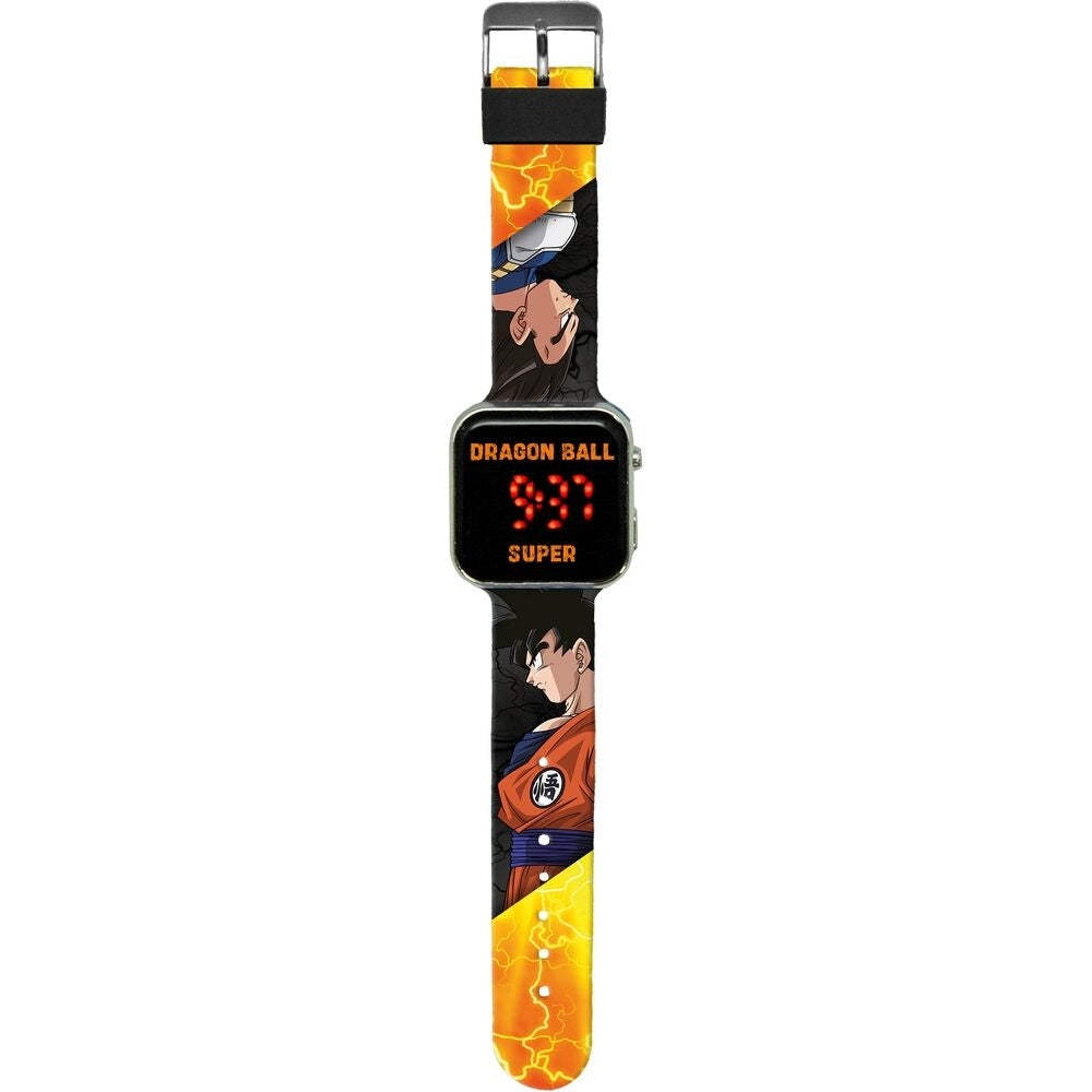 Dragon Ball Super LED-klocka med justerbar rem och ljusfunktion