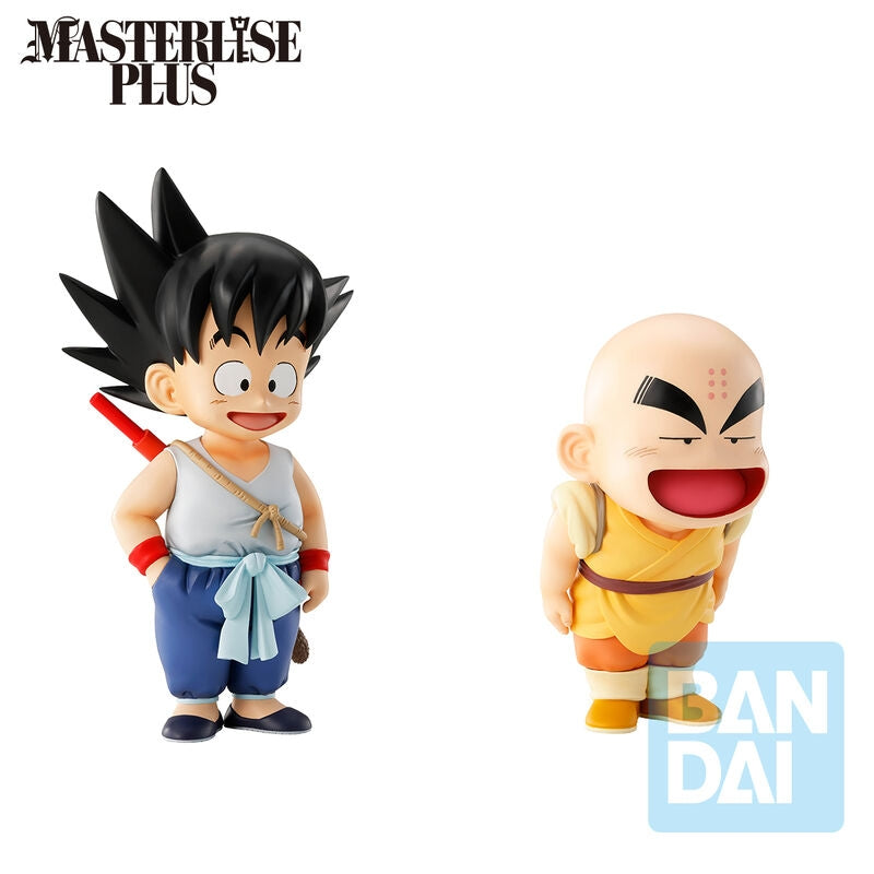 Dragon Ball Training Section Figur, Goku & Krillin, 13 cm