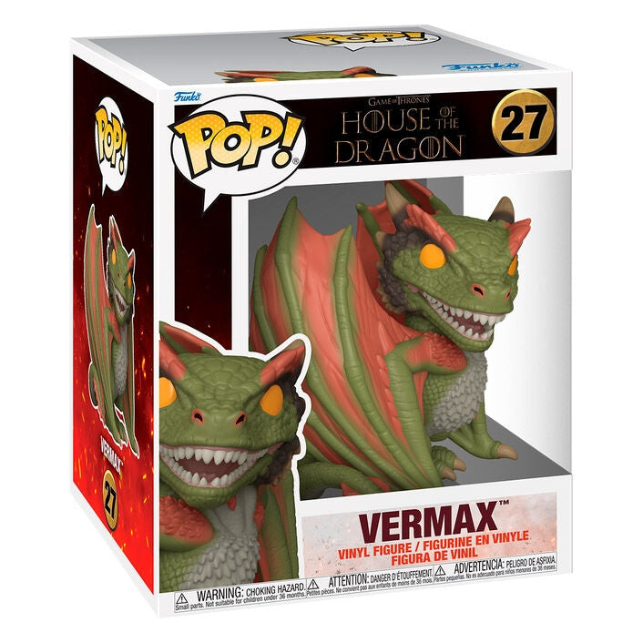 Drakens hus Vermax figur, 13 cm samlarleksak