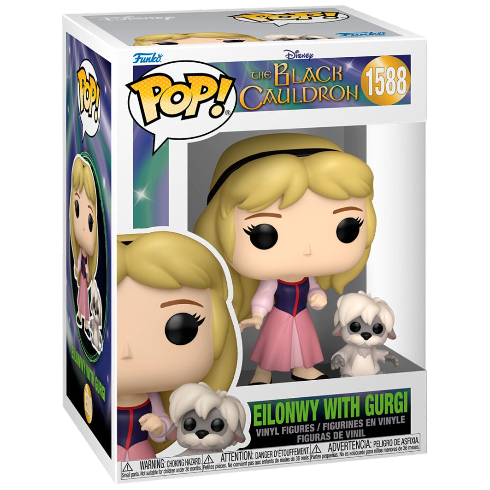 Eilonwy och Gurgi Funko Popfigur från The Black Cauldron