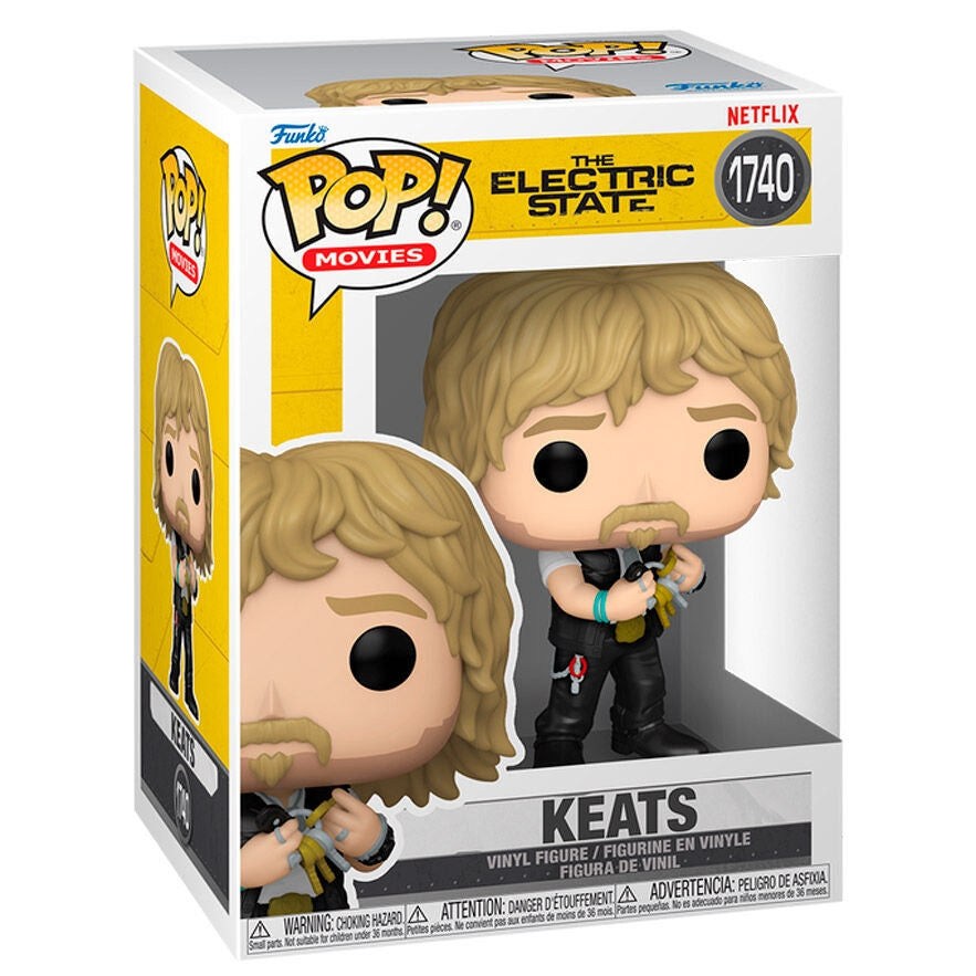 Electric State Popfigur - samlarbar vinylleksak, 4 tum