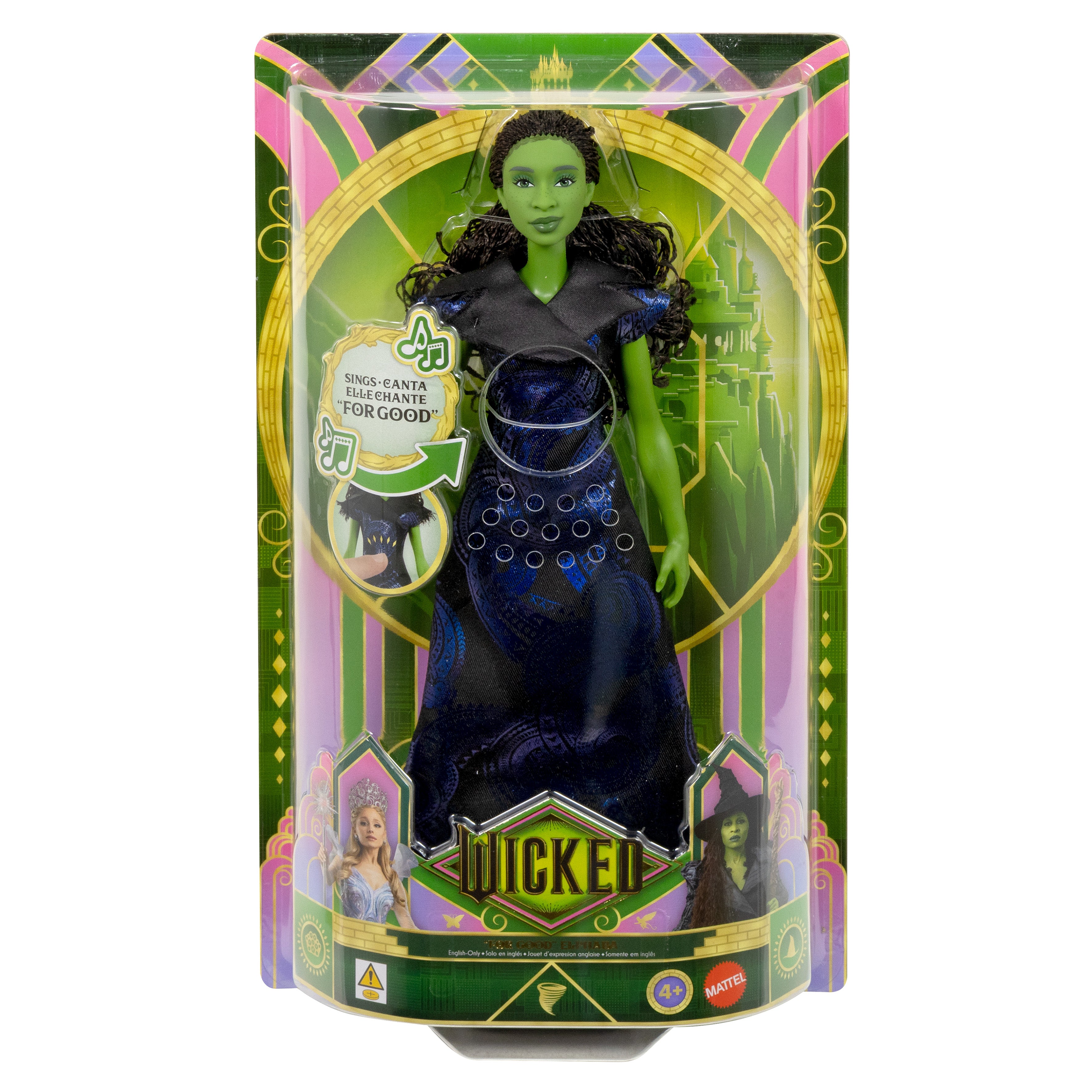 Elphaba sjungande docka, ond musikalisk leksak