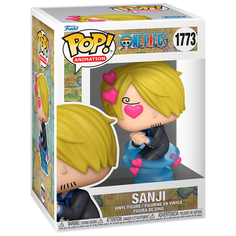 En stycke Sanji-figur, samlarbar animeleksak, 6 tum hög