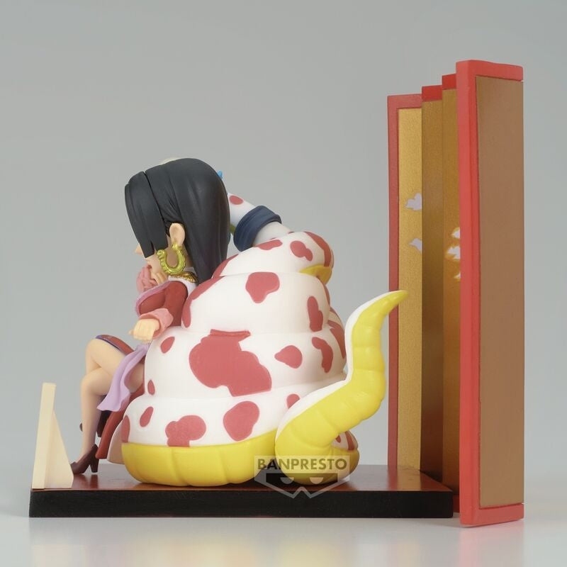 Ett stycke samlarobjekt Boa Hancock & Salome figur, 6 cm