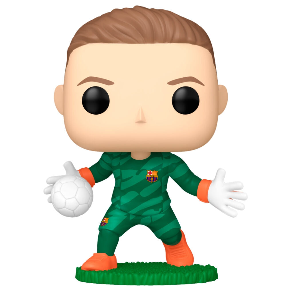 F.C. Barcelona Ter Stegen figur, 6-tums samlarleksak