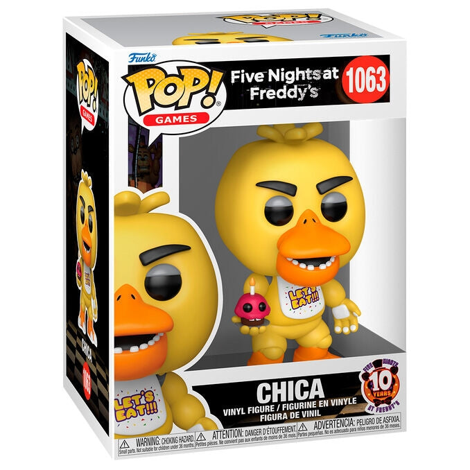 Fem nätter på Freddy's Chica Actionfigur, samlarleksak