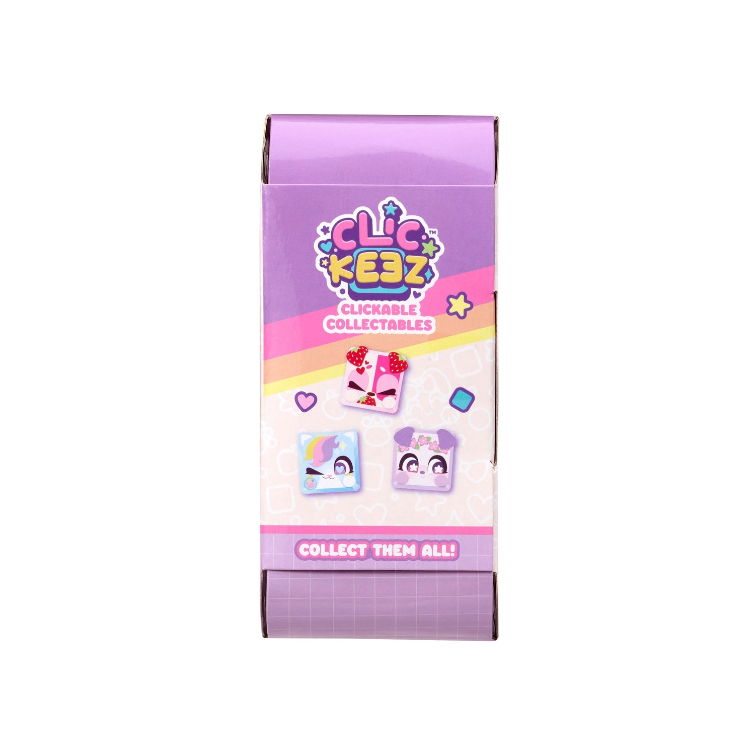 Fidget-kontroller med klickbara knappar och nyckelring