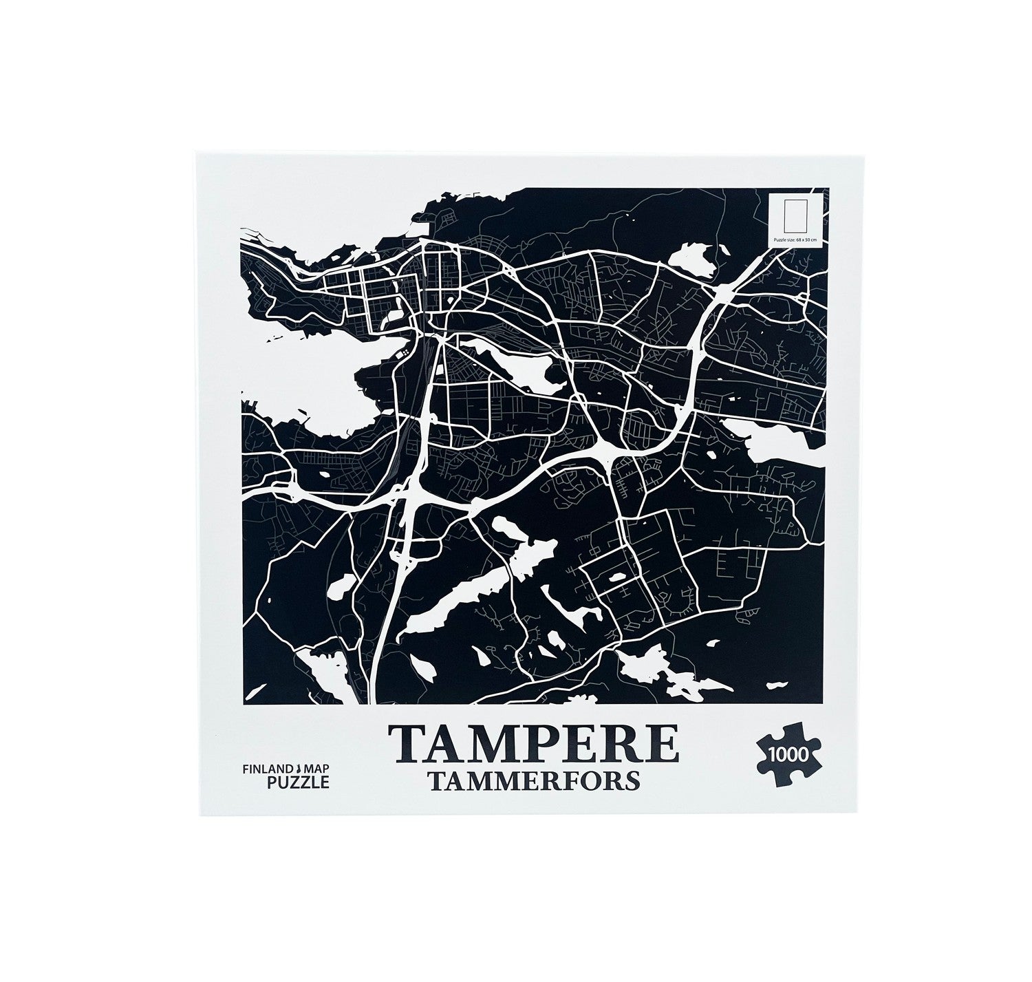 Finland Kartpussel, 1000 bitar