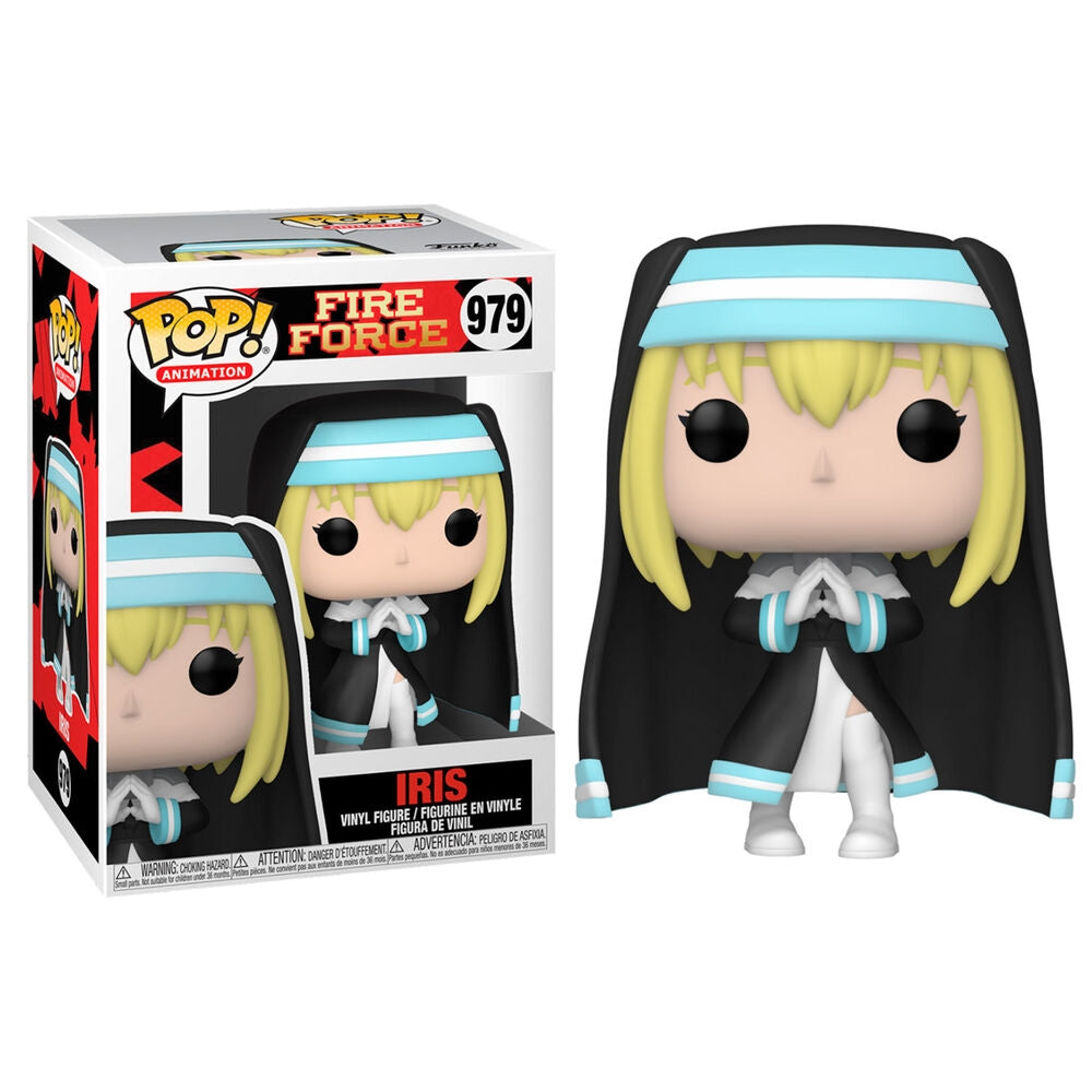 Fire Force Iris Figur - Samlarbar Anime Character Toy