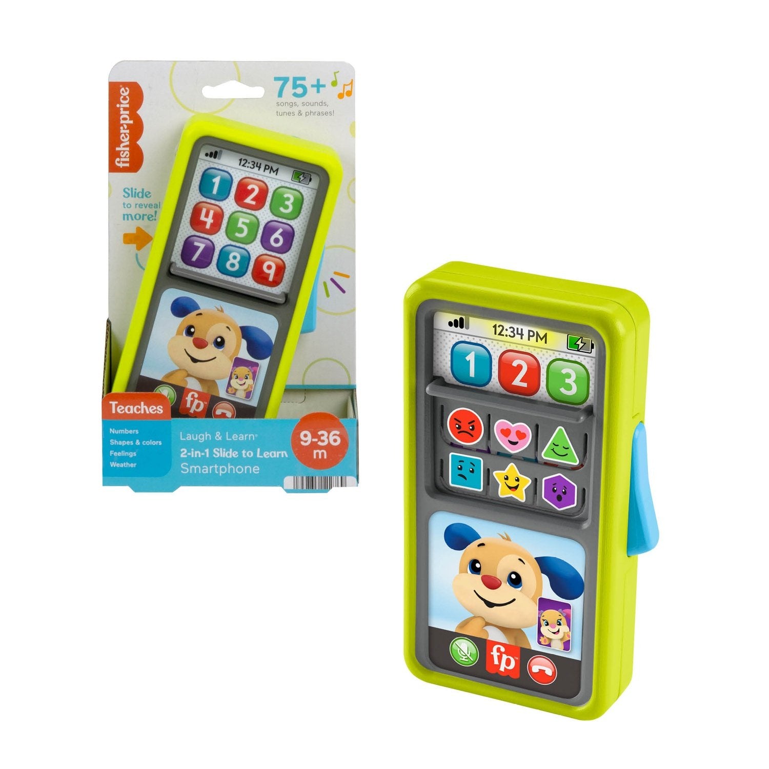 Fisher-Price 2In1 Slide For at Lær Smartphone Nordic