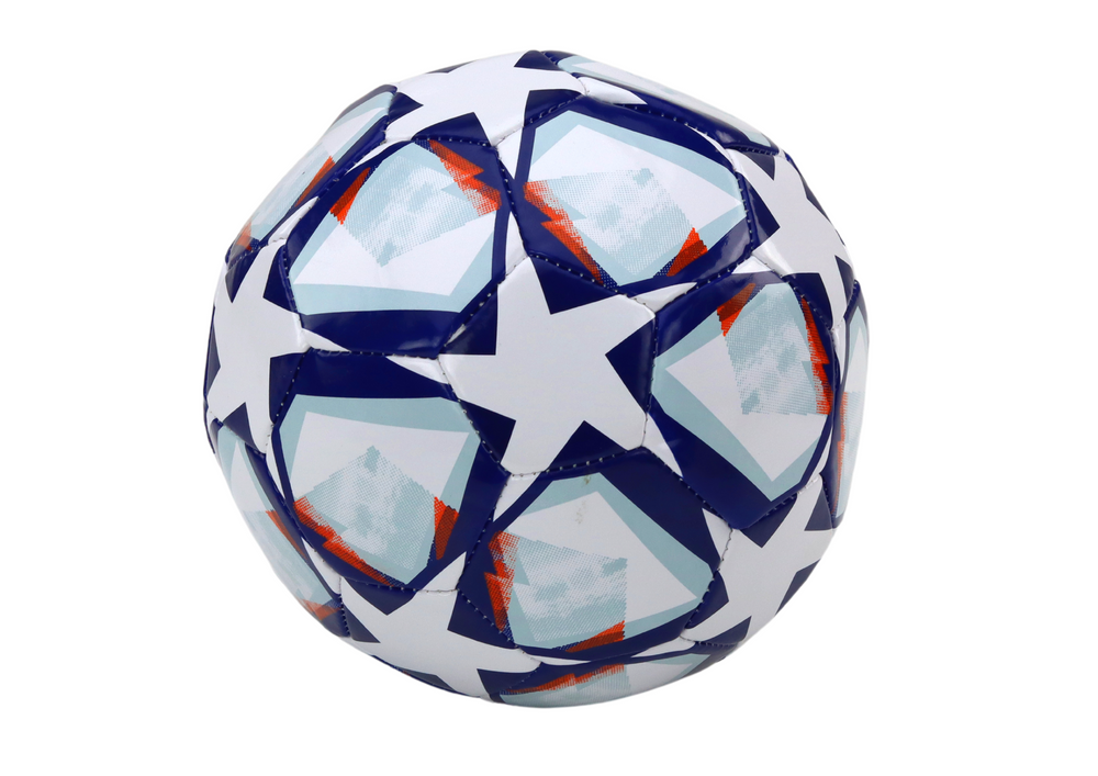 Fotboll storlek 5, 24 cm, White Star Mönster
