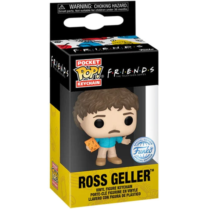 Friends Ross Geller Pocket POP-nyckelring, exklusivt samlarobjekt