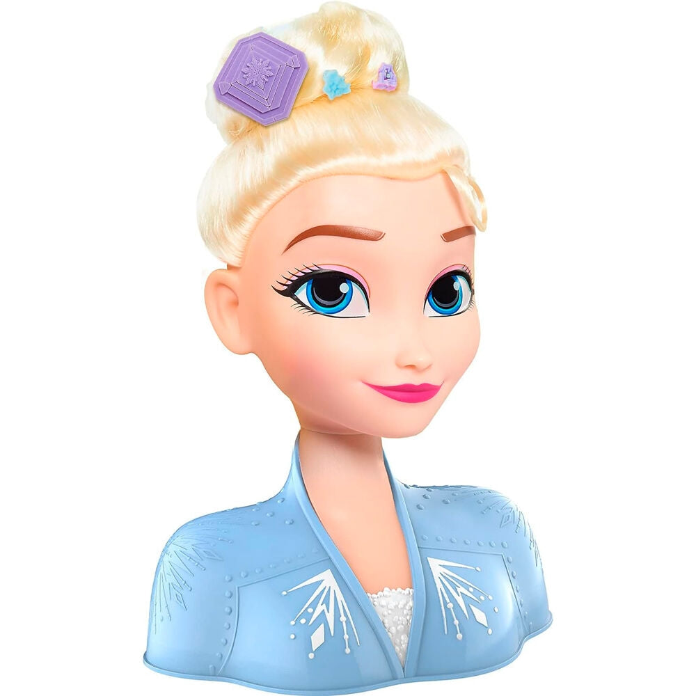 Frozen 2 Elsa Bust Figur – Samlarobjekt, detaljerad design