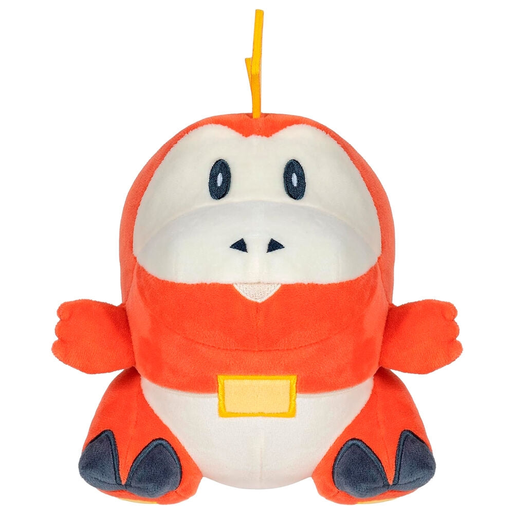 Fuecoco plyschleksak 20 cm - mjuk, söt, samlarbar Pokémon-figur