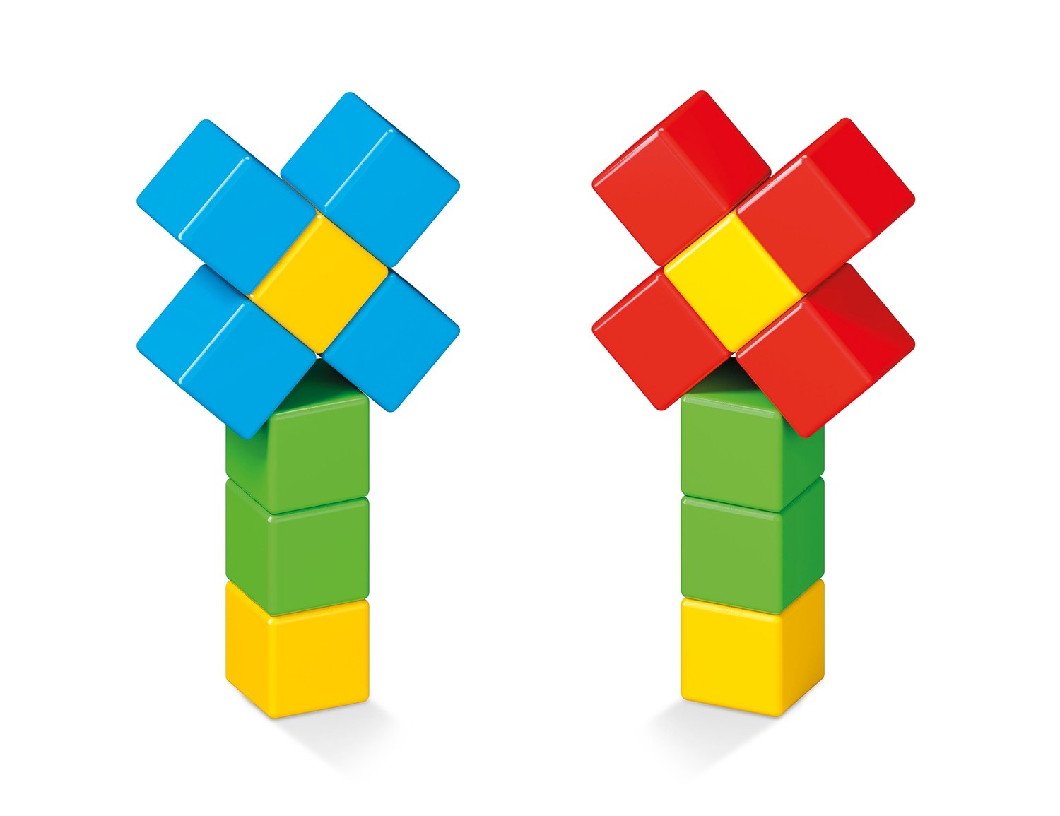 Geomag Magicube Crystal 16 dele