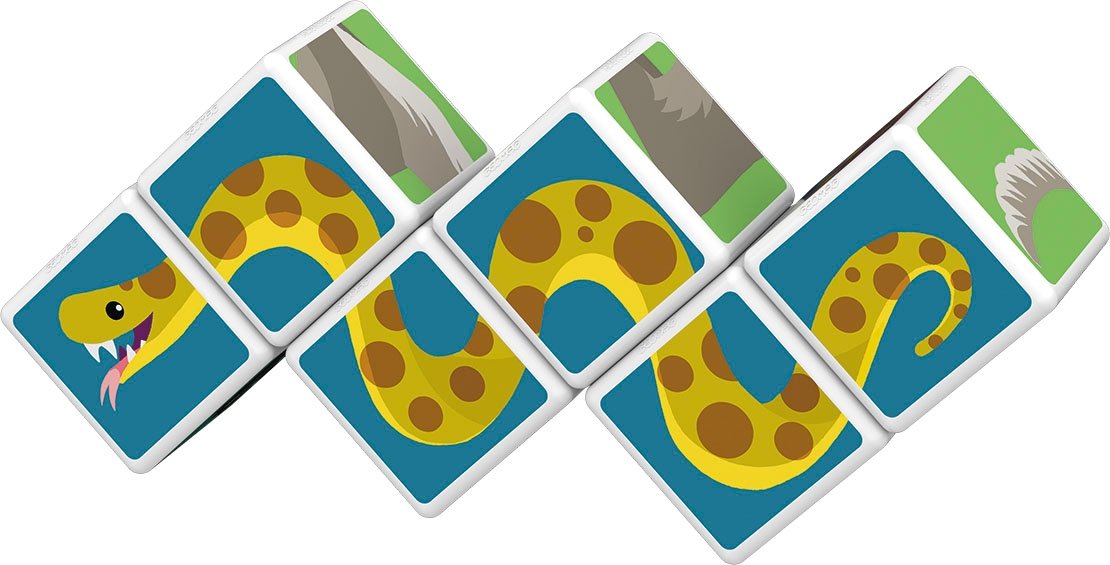 Geomag Magicube Djungeldjur 9 Delar