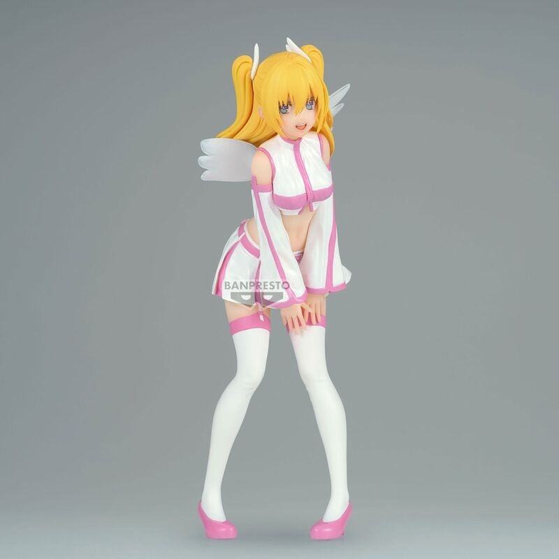 Glitter och glamorös Liliel Angel fallskärmsjägarefigur, 20 cm