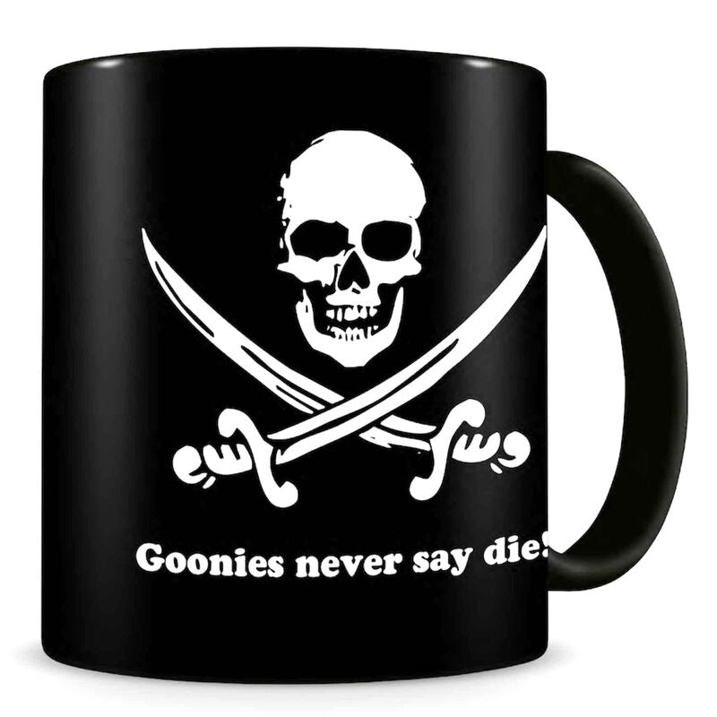 Goonies Never Say Die kaffemugg, 11 oz keramisk kopp