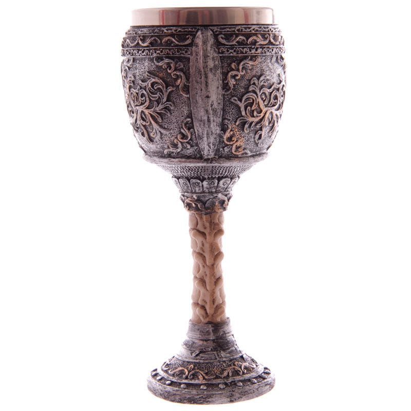 Gothic Skull Warrior Goblet för drinkar och inredning