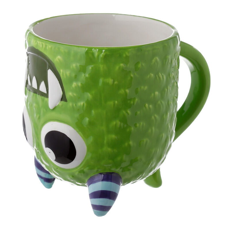 Grön 3D-mugg, 550 ml kapacitet, Monstruo Monstarz Design