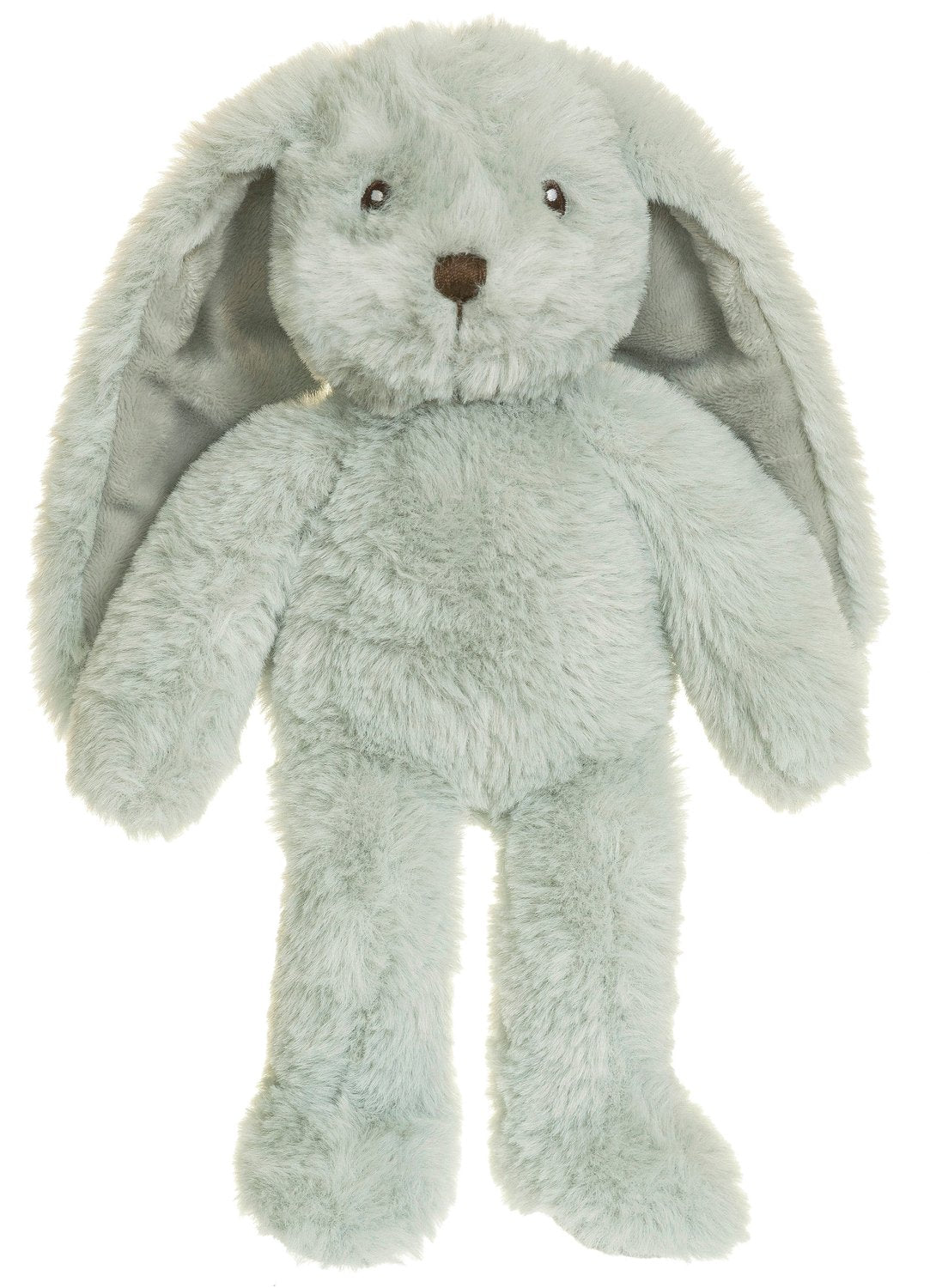 Grön plyschkanin, 23 cm, miljövänlig, maskintvättbar
