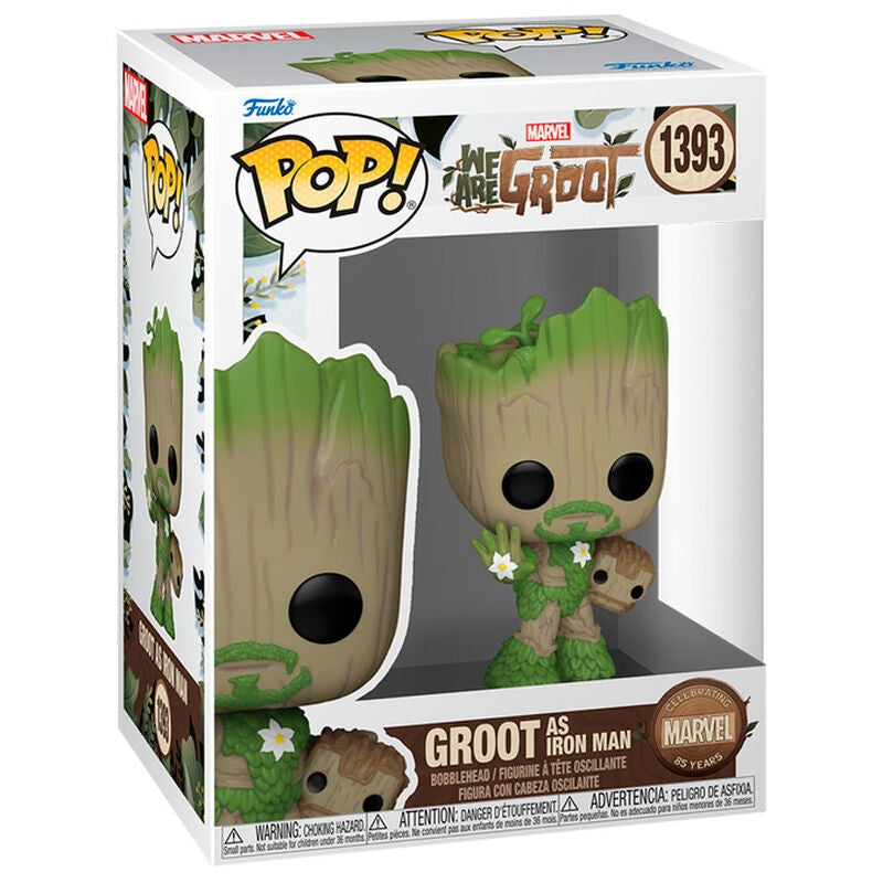 Groot som Iron Man Figure - Marvel We Are Groot Collection