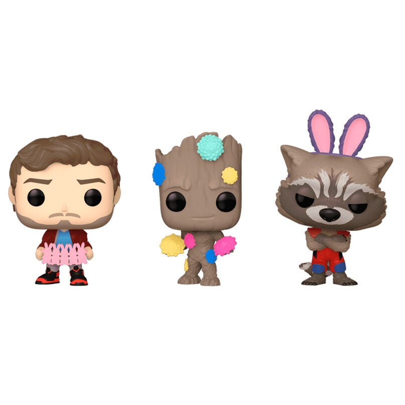 Guardians of the Galaxy Carrot Pocket POP Blister 3 figurer