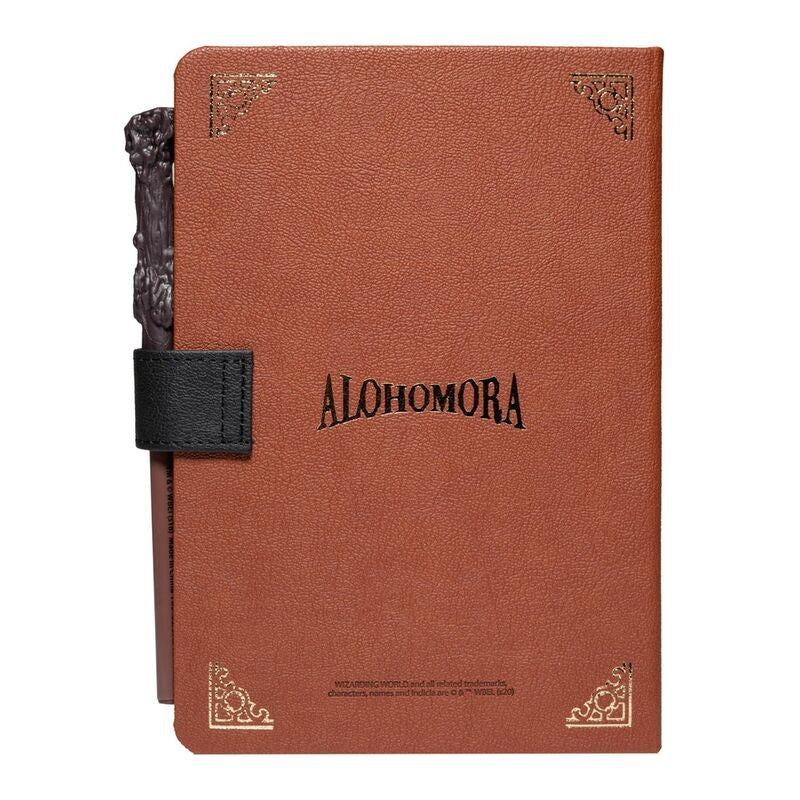 Harry Potter A5 Premium Notebook med Wand Pen