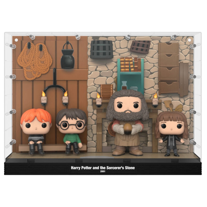 Harry Potter Hagrid's Hut lekset med figurer och tillbehör
