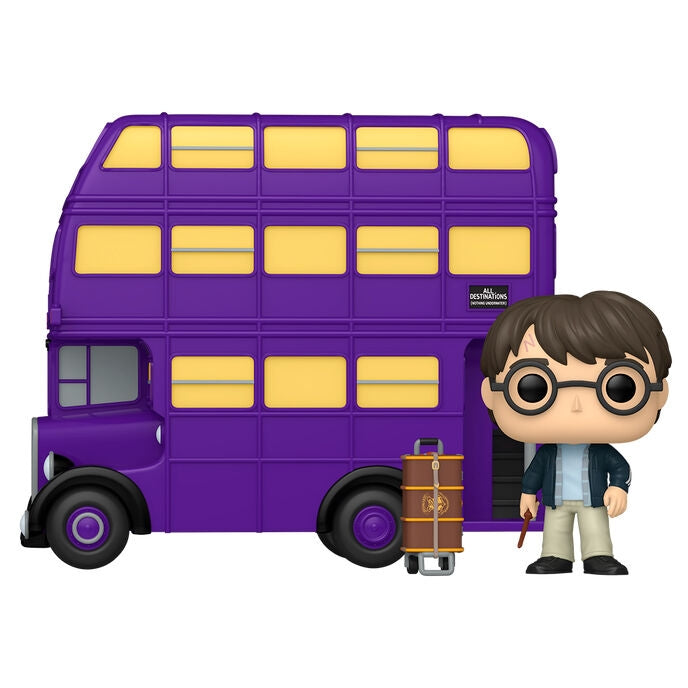 Harry Potter-figur med riddarbuss, Super Deluxe Edition