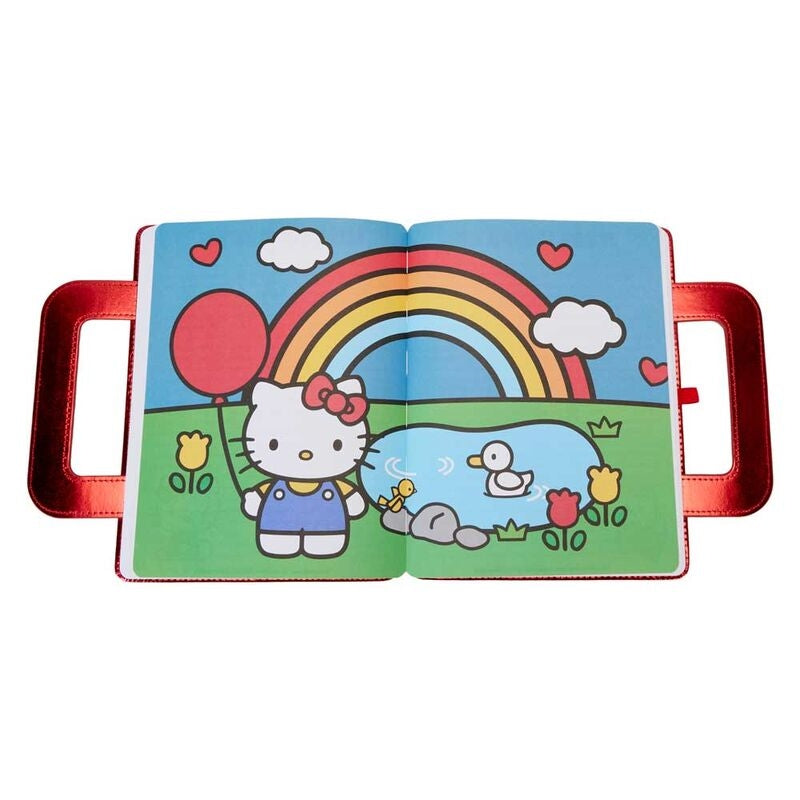 Hello Kitty 50-års anteckningsbok, 80 sidor, spiralbunden