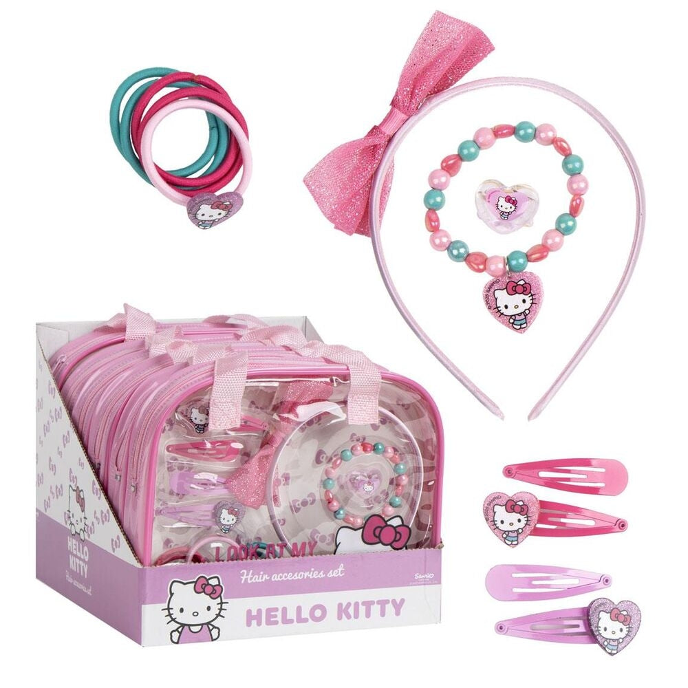 Hello Kitty Beauty Accessories Pack för smink och hudvård