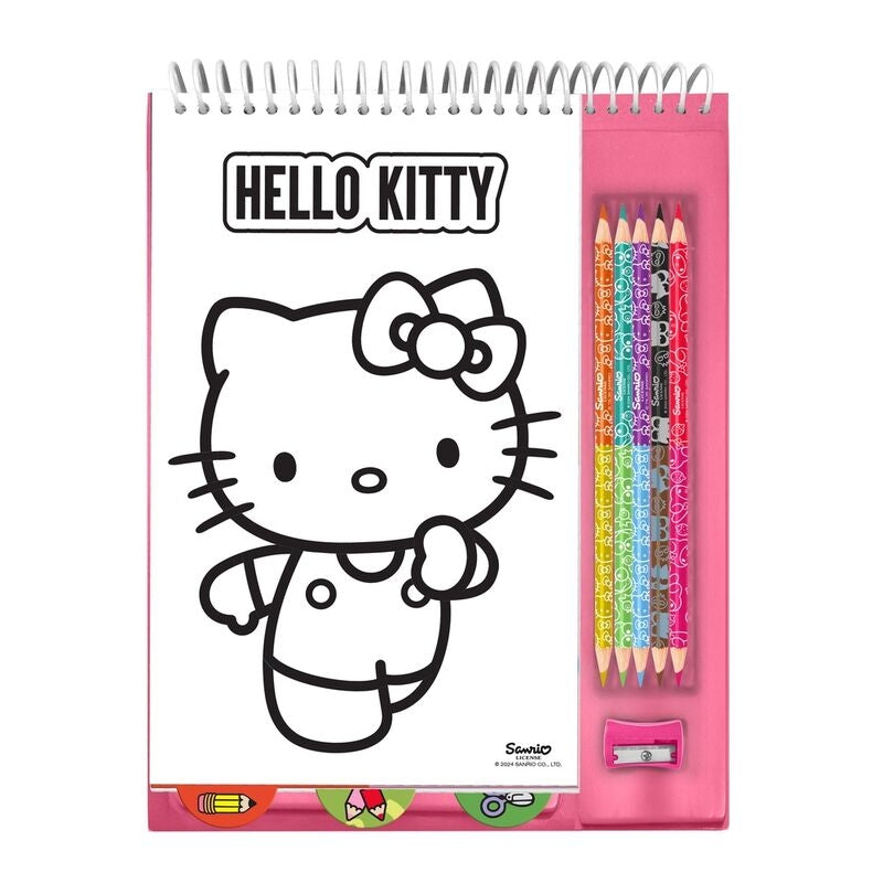 Hello Kitty färgpennaset med 24 livfulla färger