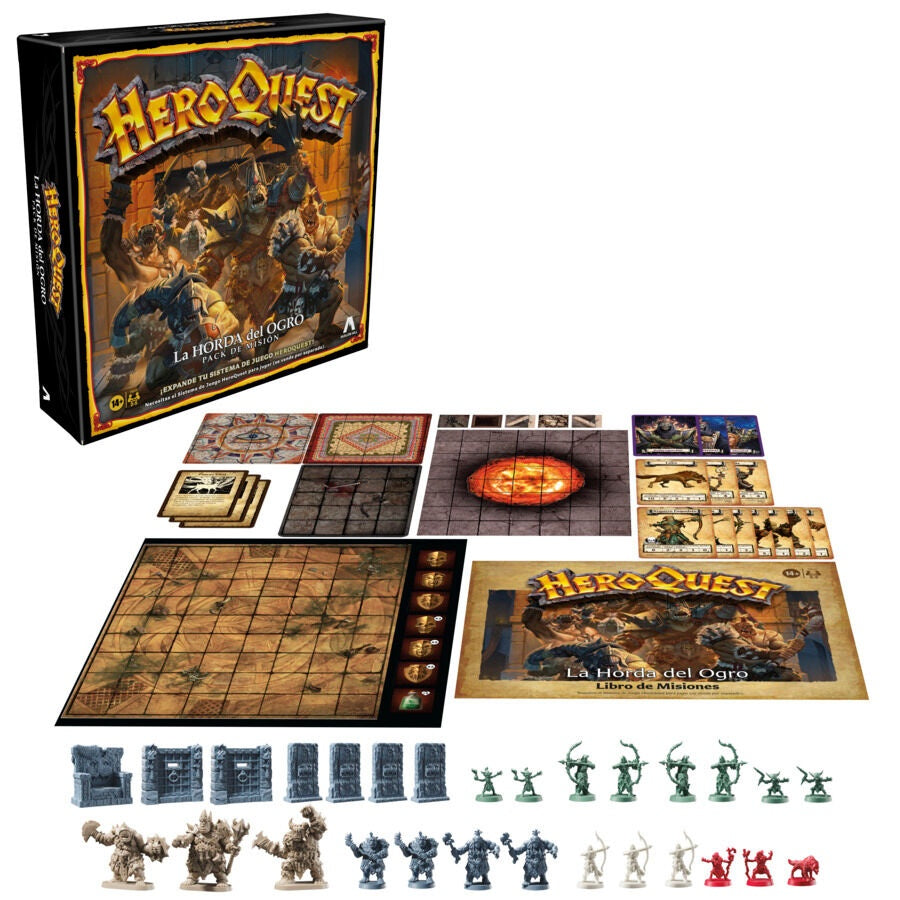 Heroquest Ogre Horde Expansion Brädspel för 2-5 spelare