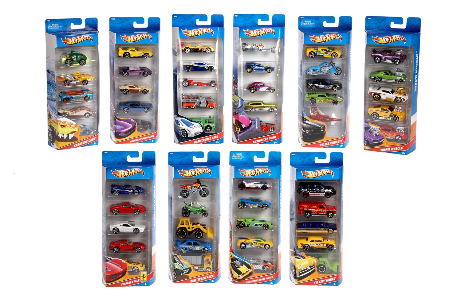 Hot Wheels Bil 5 St
