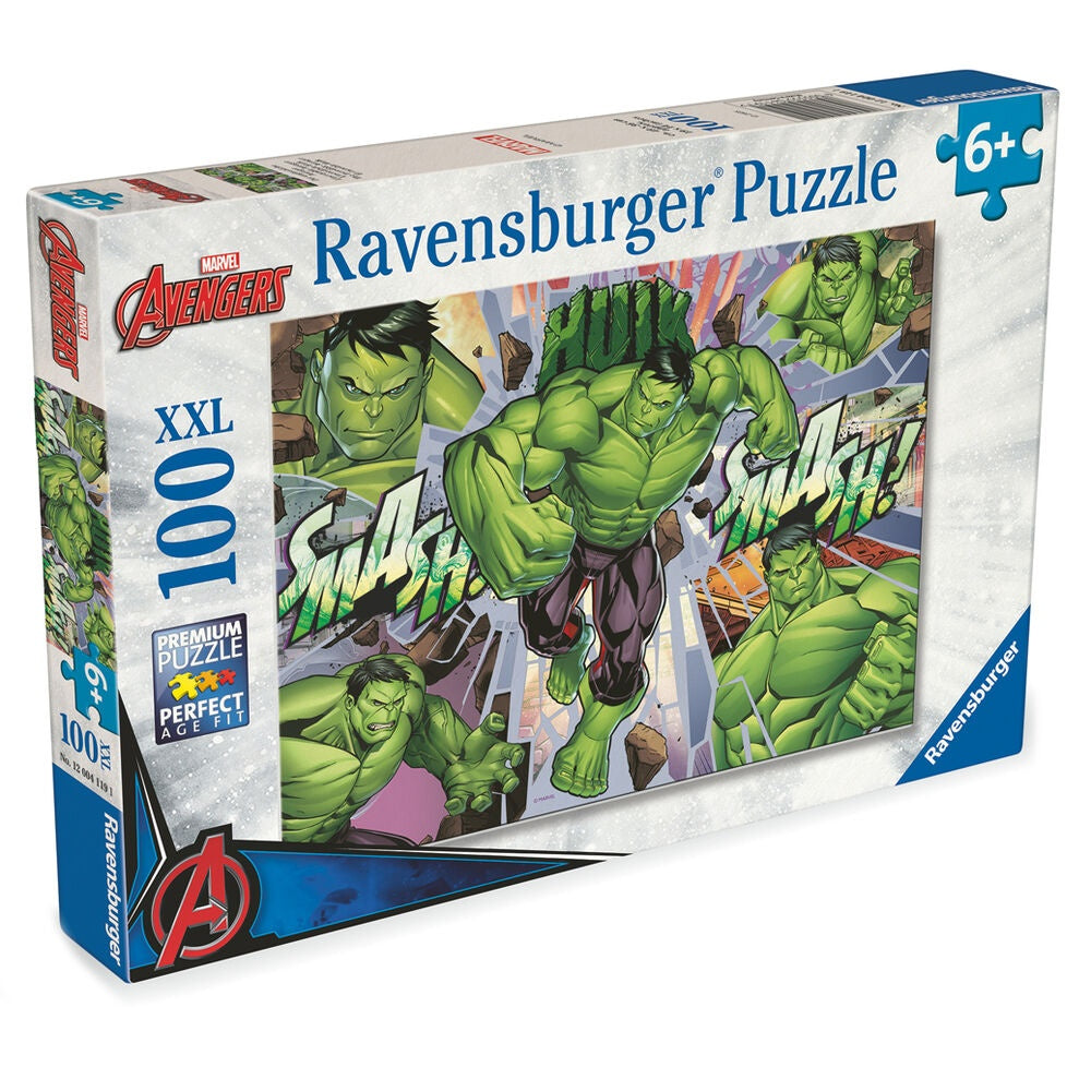 Hulk XXL 100-bitars pussel för Marvel-fans