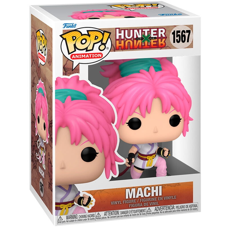 Hunter x Hunter POP-figur - Machi, samlarbar vinylleksak