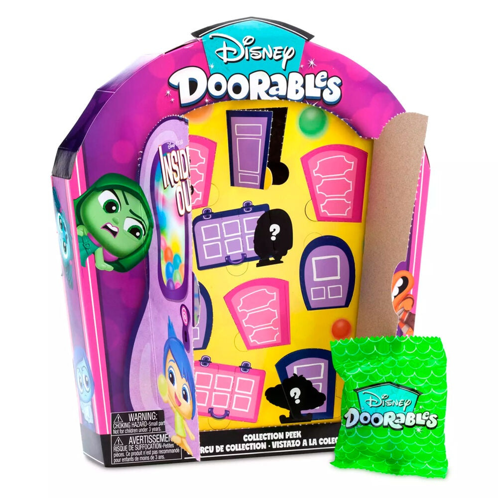 Inside Out 2-pack: 9 figurer, 4 cm samlarleksaker