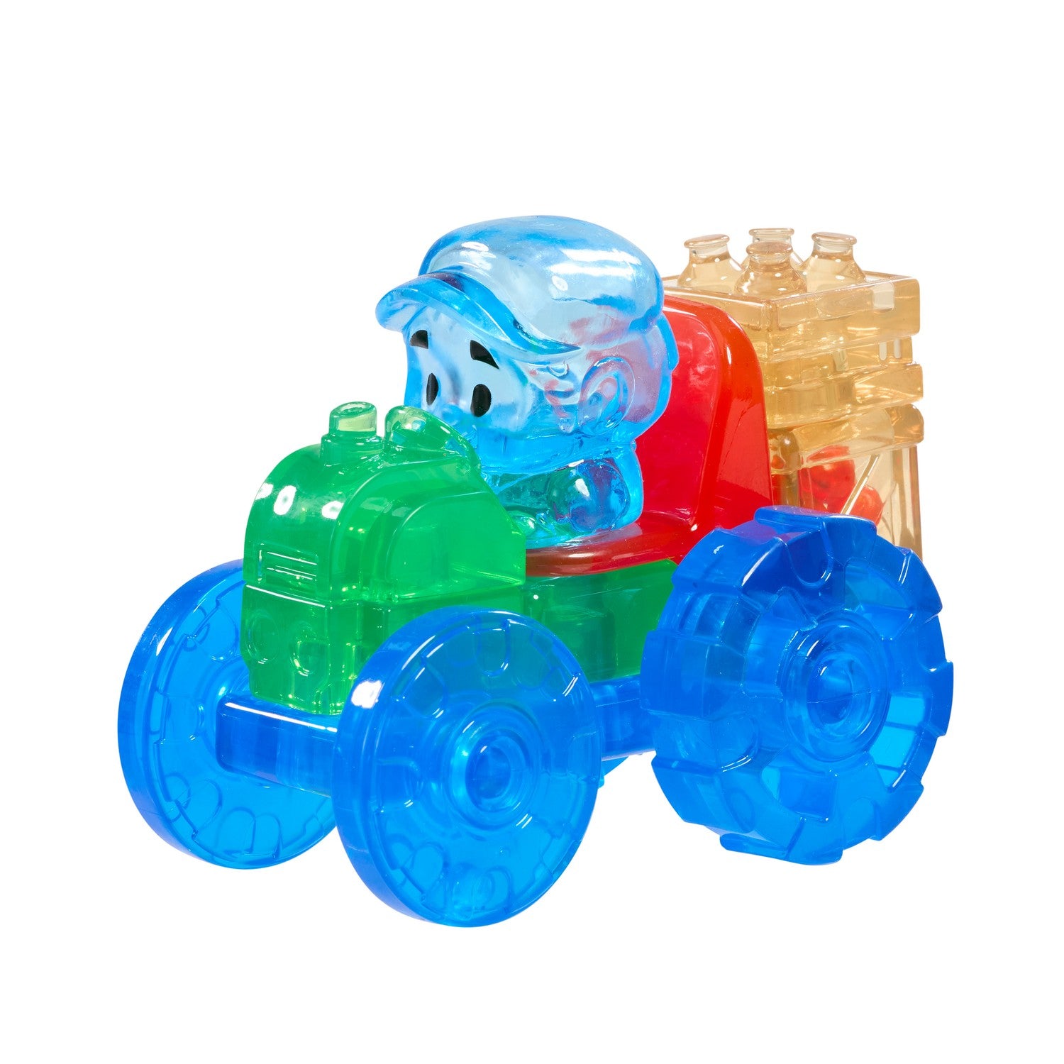 Jelly Blox Traktorset för kreativ sensorisk lek