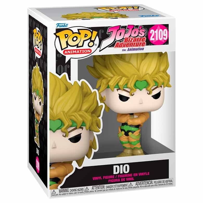 Jojos bisarra äventyr Dio-figur, 7-tums samlarleksak