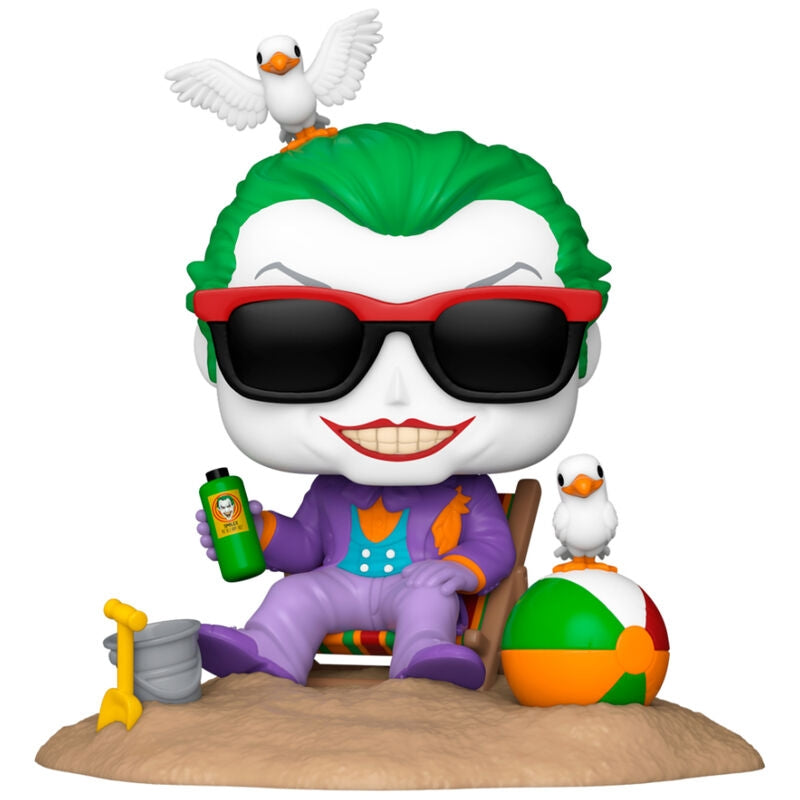 Joker Beach Figure, Deluxe DC Comics Collectible, 6-tums