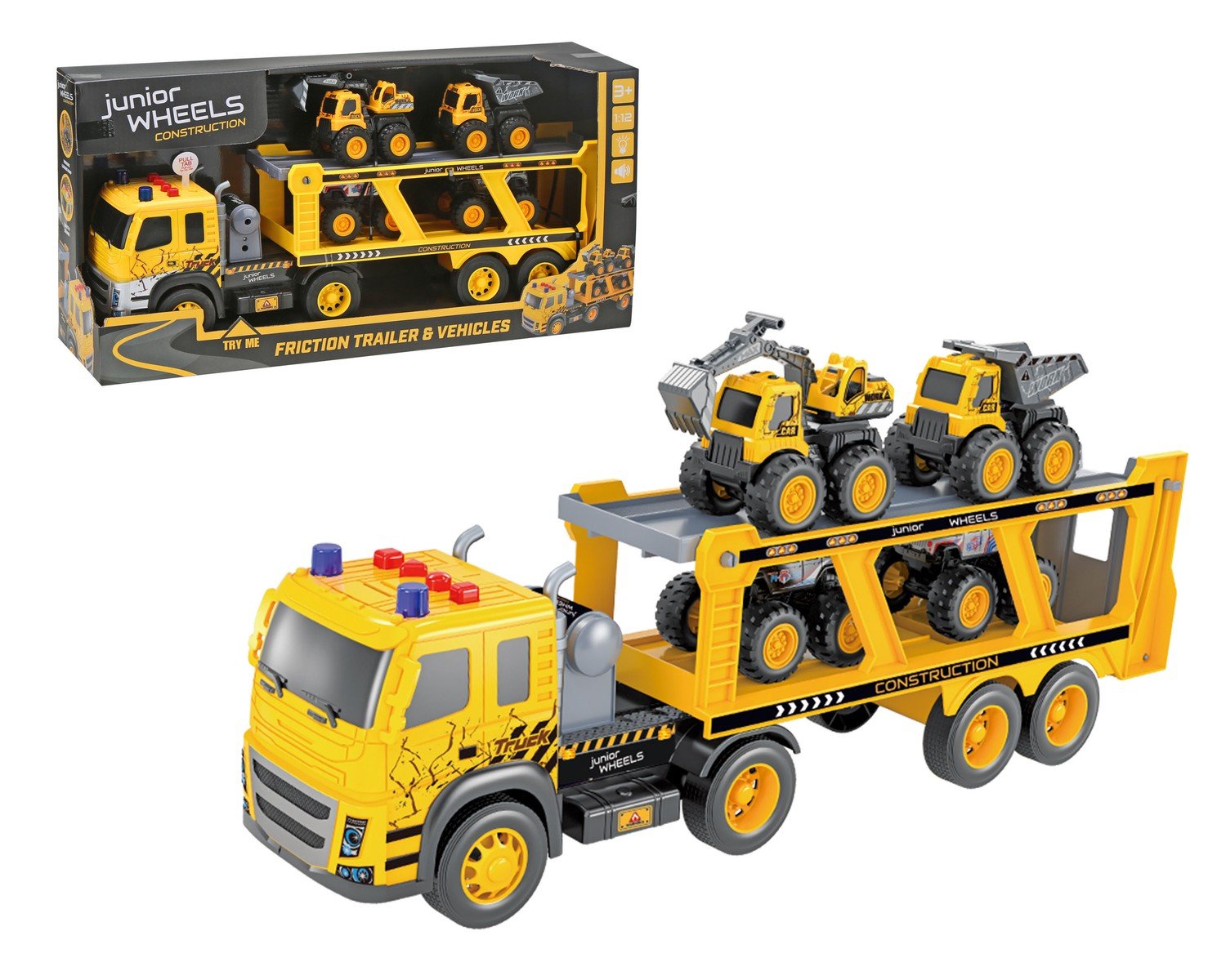 Juniorhjul -Transporter og biler