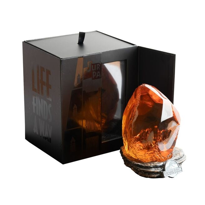 Jurassic Park Amber Lampa med LED-ljus och justerbar ljusstyrka
