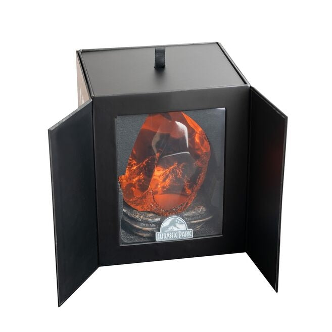 Jurassic Park Amber Lampa med LED-ljus och justerbar ljusstyrka