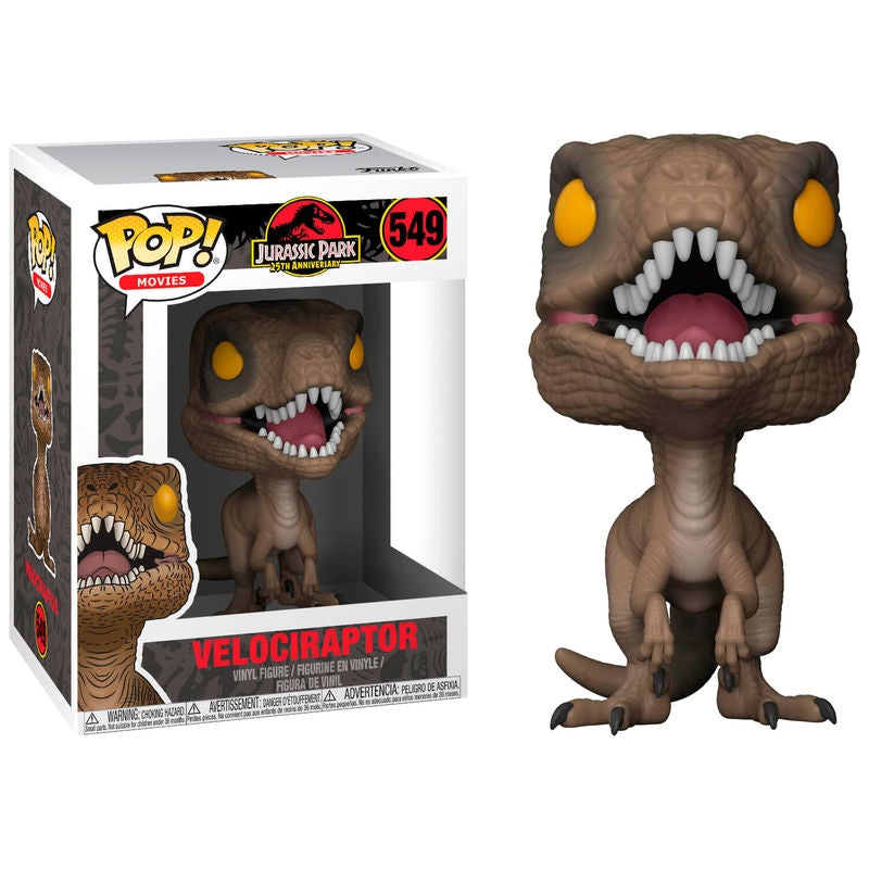 Jurassic Park Velociraptor Action Figur, 7-tums samlarobjekt